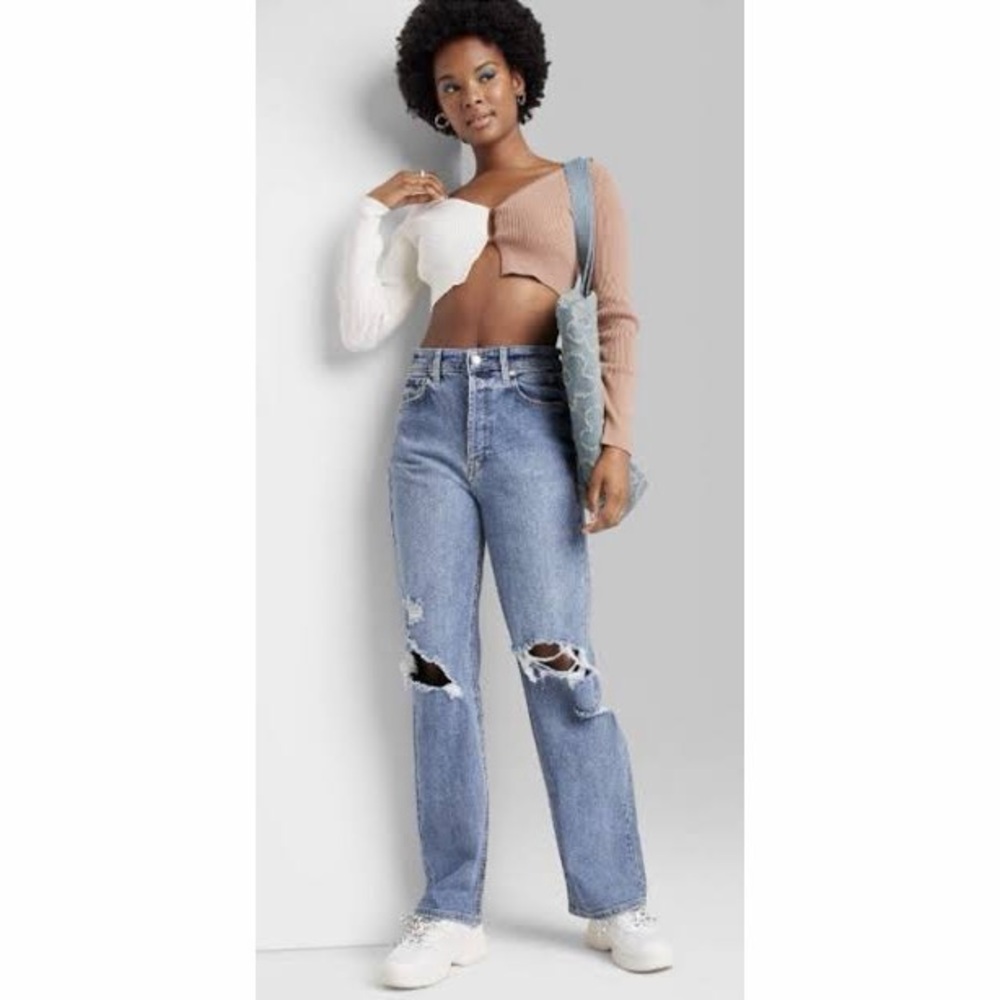 Wild Fable Super High-Rise Straight Jeans - 14 - EUC!